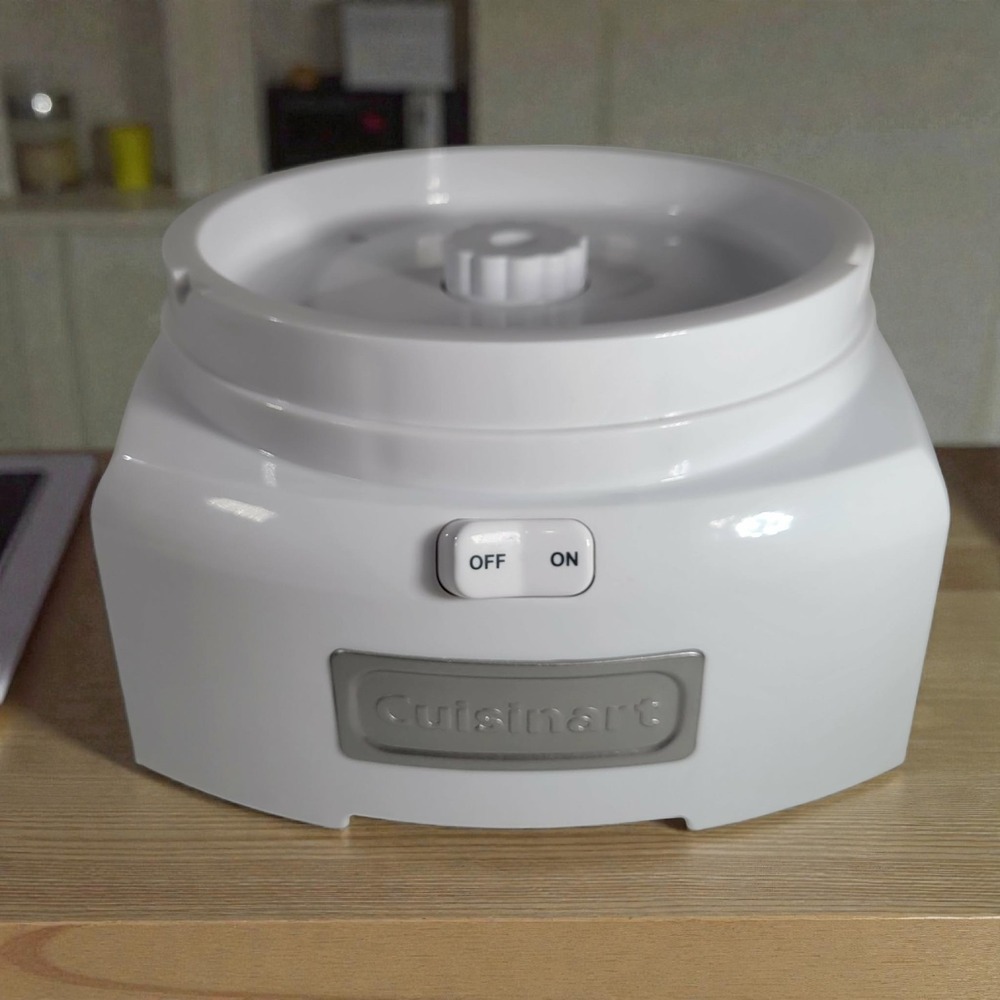 Cuisinart‎ Ice Cream ICE-21 Frozen Yogurt Maker Motor Base White - Works Great